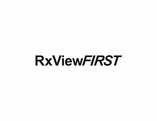 RXVIEWFIRST logo