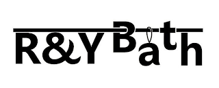R&Y BATH logo
