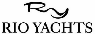 RY RIO YACHTS logo