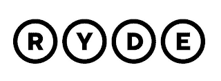 RYDE logo