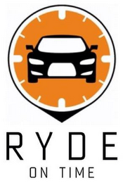 RYDE ON TIME logo