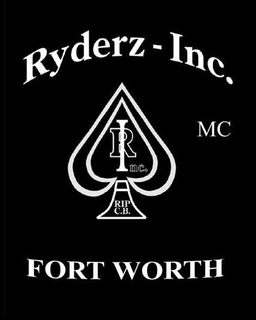 RYDERZ-INC. MC FORT WORTH R INC. RIP C.B. logo