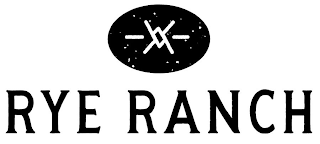 RYE RANCH X logo