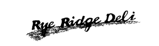RYE RIDGE DELI logo