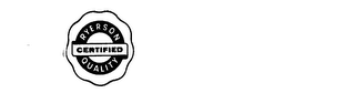 RYERSON CERTIFIED QUALITY logo
