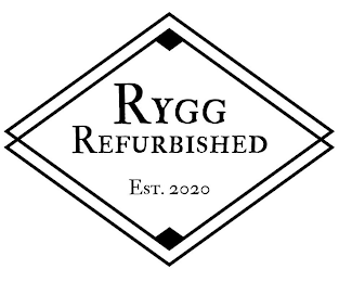 RYGG REFURBISHED EST. 2020 logo