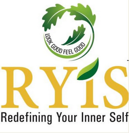 RYIS REDEFINING YOUR INNER SELF LOOK GOOD FEEL GOOD logo