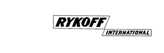 RYKOFF INTERNATIONAL logo