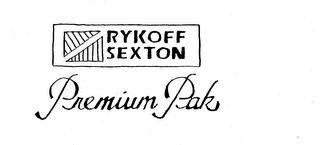 RYKOFF SEXTON PREMIUM PAK logo
