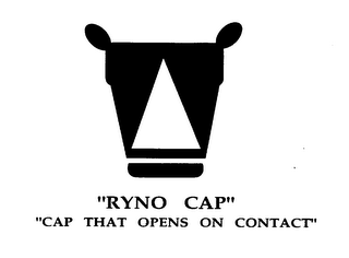 "RYNO CAP" "CAP THAT OPENS ON CONTACT" logo
