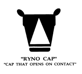 "RYNO CAP" "CAP THAT OPENS ON CONTACT" logo