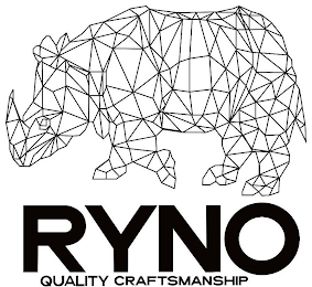 RYNO QUALITY CRAFTSMANSHIP logo