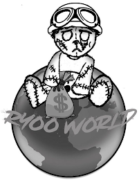 RYOO WORLD $ logo