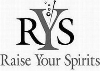 RYS RAISE YOUR SPIRITS logo