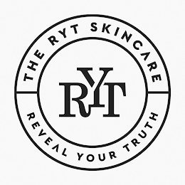 RYT THE RYT SKINCARE REVEAL YOUR TRUTH logo