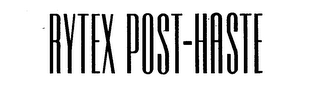 RYTEX POST-HASTE logo