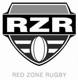 RZR RED ZONE RUGBY logo