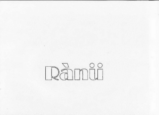 RÀNÜ logo