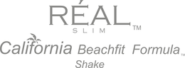 RÉAL SLIM CALIFORNIA BEACHFIT FORMULA logo