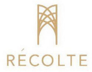 RÉCOLTE logo