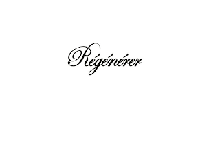 RÉGÉNÉRER logo