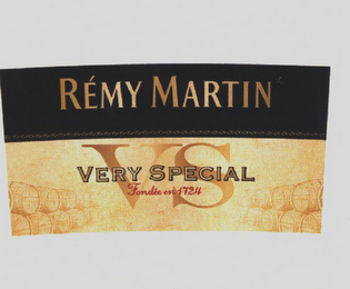 RÉMY MARTIN VS VERY SPECIAL FONDÉE EN 1724 logo