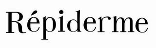 RÉPIDERME logo