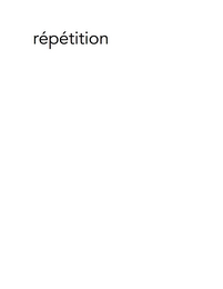 RÉPÉTITION logo