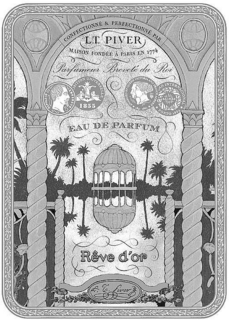 RêVE D'OR CONFECTIONNÉ & PERFECTIONNÉ PAR L.T. PIVER MAISON FONDÉE À PARIS EN 1774 PARFUMEUR BREVETé DU ROI EAU DE PARFUM logo