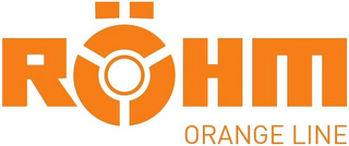 RÖHM ORANGE LINE logo