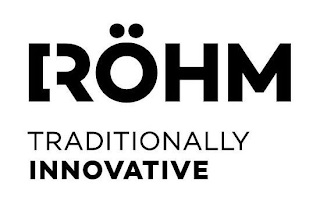 RÖHM TRADITIONALLY INNOVATIVE logo