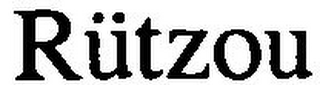 RÜTZOU logo