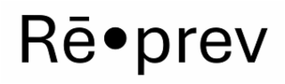 RĒ PREV logo