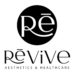 RĒ RĒVIVE AESTHETICS & HEALTHCARE logo