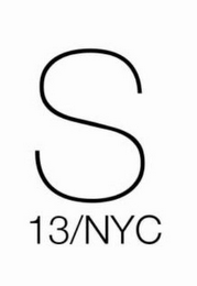 S 13/ NYC logo