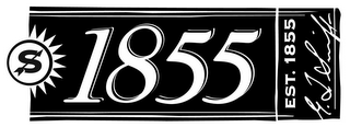 S 1855 EST. 1855 G.F SWIFT logo