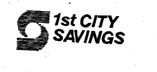 S 1ST CITY SAVINGS logo
