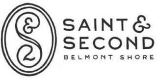 S & 2 SAINT & SECOND BELMONT SHORE logo