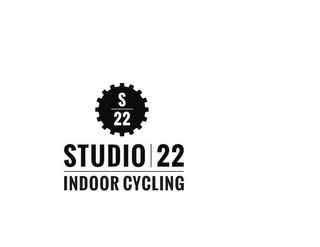 S 22 STUDIO 22 INDOOR CYCLING logo