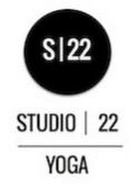 S 22 STUDIO 22 YOGA logo