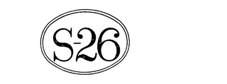 S-26 logo