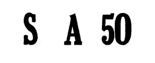S A 50 logo