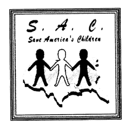 S. A. C. SAVE AMERICA'S CHILDREN logo