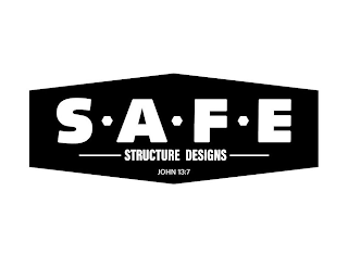 S A F E STRUCTURE DESIGNS JOHN 13:7 logo