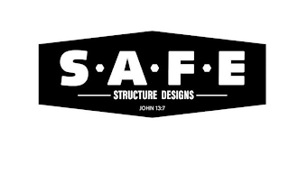 S A F E STRUCTURE DESIGNS JOHN 13:7 logo