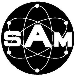 S A M logo