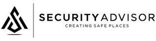 S A SECURITY ADVISOR CREATING SAFE PLACES logo