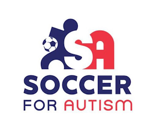 S A SOCCER FOR AUTISM logo