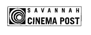 S A V A N N A H CINEMA POST logo