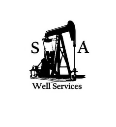 S A WELL SERVICES logo